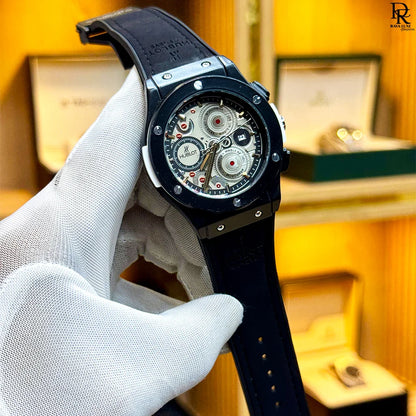 Men's Hublot Watch  Hublot Big Bang Calendar Leather Strap Watch