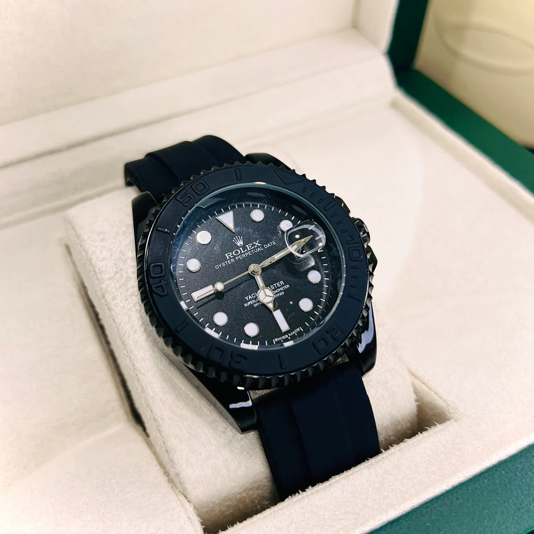 Rubber B strap for Rolex Submariner 41mm Ceramic - Tang Buckle Series
